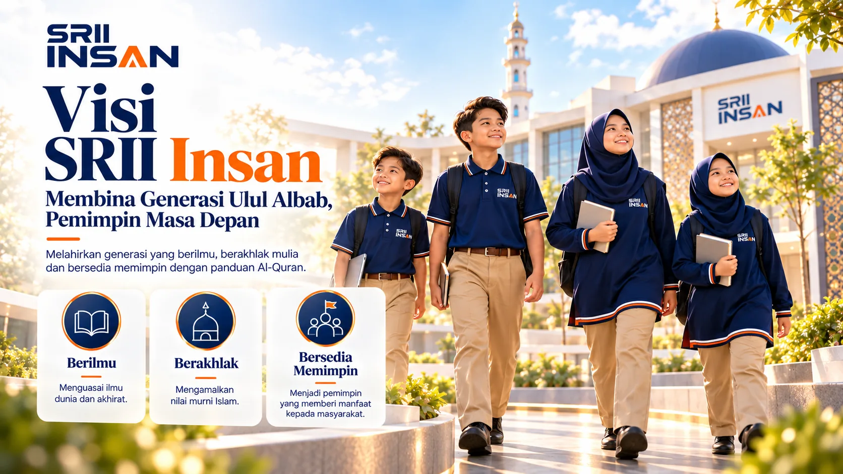 Visi SRII Insan — Membina Generasi Ulul Albab, Pemimpin Masa Depan